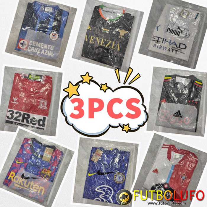 Camisetas De Futbol No Numbers - Enviado Al Azar 3PCS