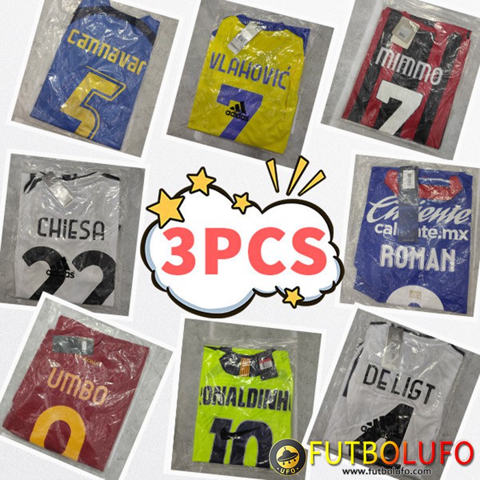Camisetas De Futbol Yes Numbers - Enviado Al Azar 3PCS