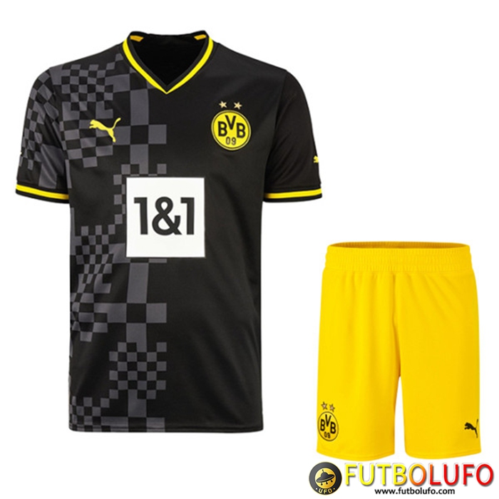 Camisetas De Futbol Dortmund Segunda + Cortos 2022/2023
