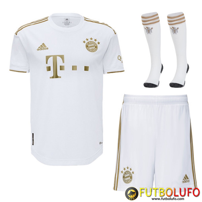 Camisetas De Futbol Bayern Munich Segunda (Cortos + Calcetines) 2022/2023