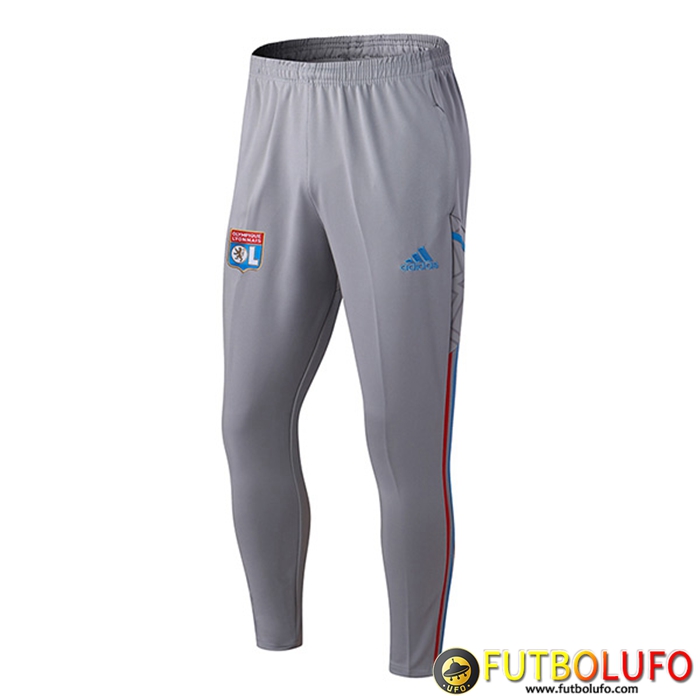 Pantalon Entrenamiento Lyon Gris 2022/2023 -02