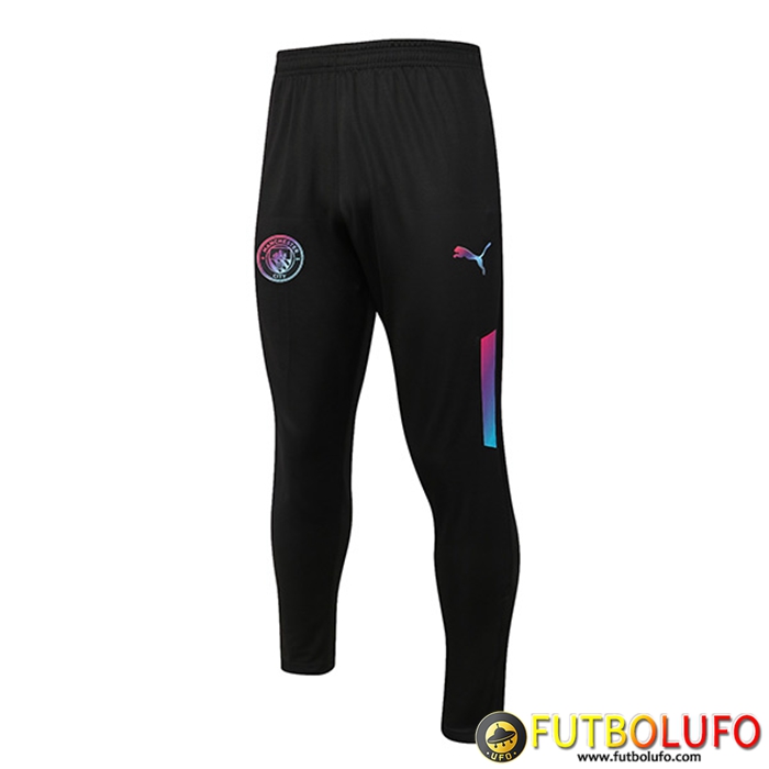 Pantalon Entrenamiento Manchester City Negro 2022/2023