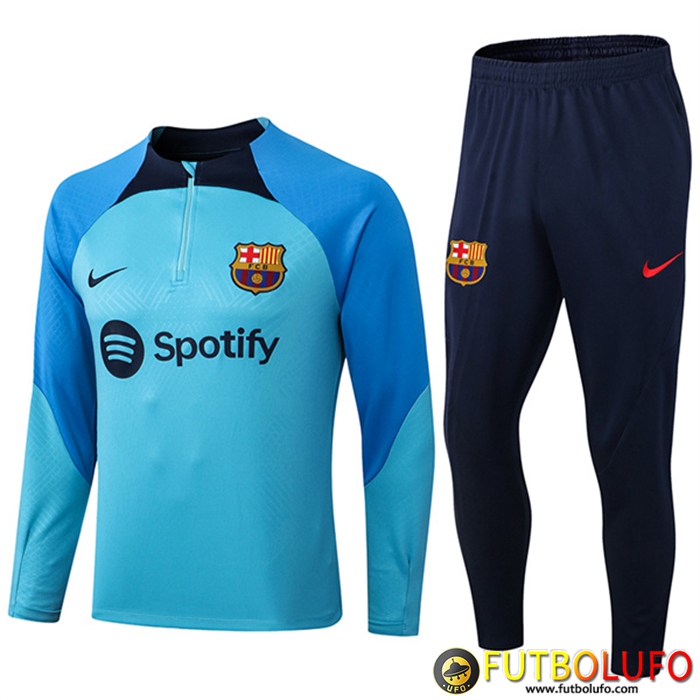 Compra De Chandal Equipos De Futbol FC Barcelona Azul Claro 2022 2023
