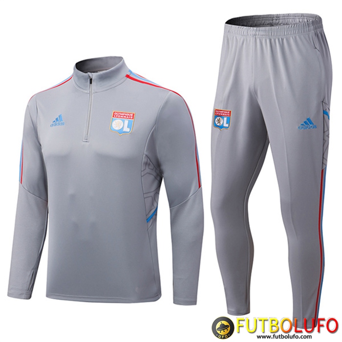 Chandal Equipos De Futbol Lyon Gris 2022/2023