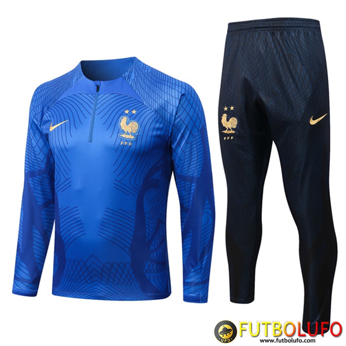 Chandal Equipos De Futbol Francia Pattern Azul 2022/2023