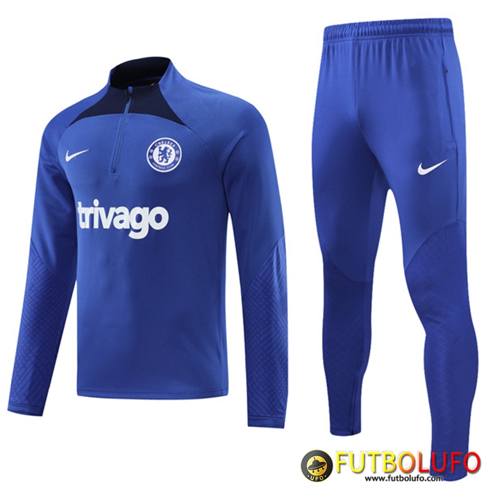 Chandal Equipos De Futbol FC Chelsea Azul/Negro 2022/2023