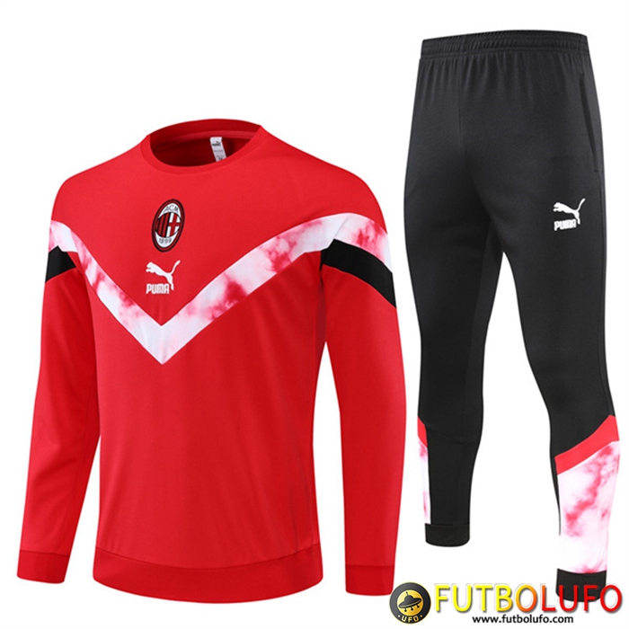 Chandal Equipos De Futbol AC Milan Rojo 2022/2023