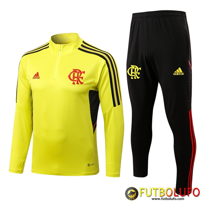 Chandal Equipos De Futbol Flamenco Amarillo 2022/2023