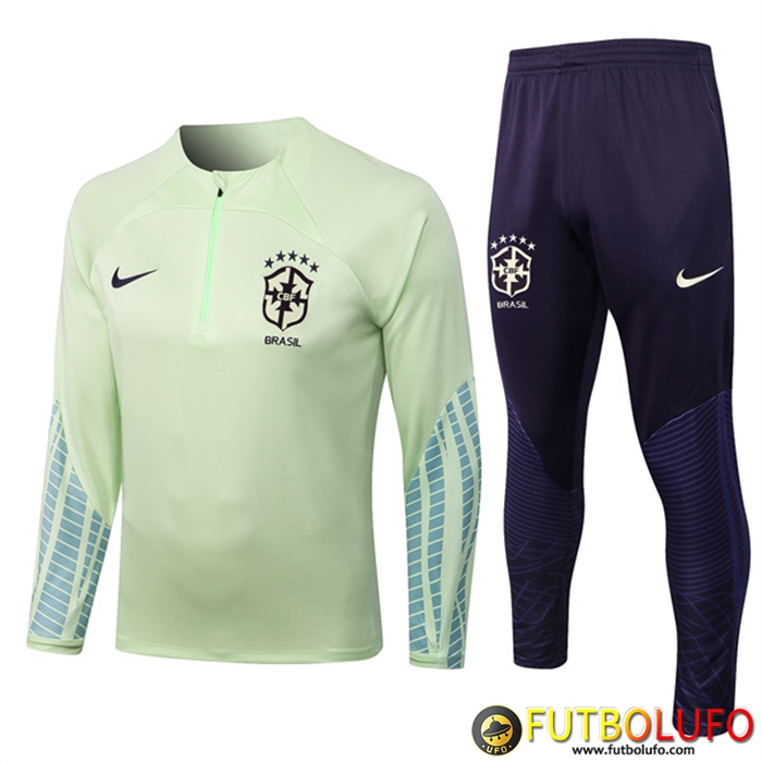 Chandal Equipos De Futbol Brasil Verde 2022/2023