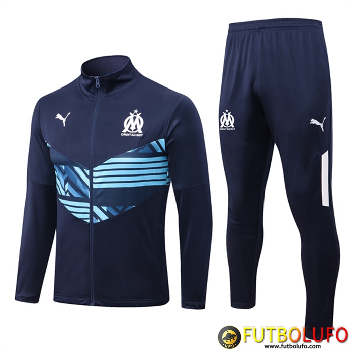 Chandal Equipos De Futbol - Chaqueta Marsella Azul marino 2022/2023