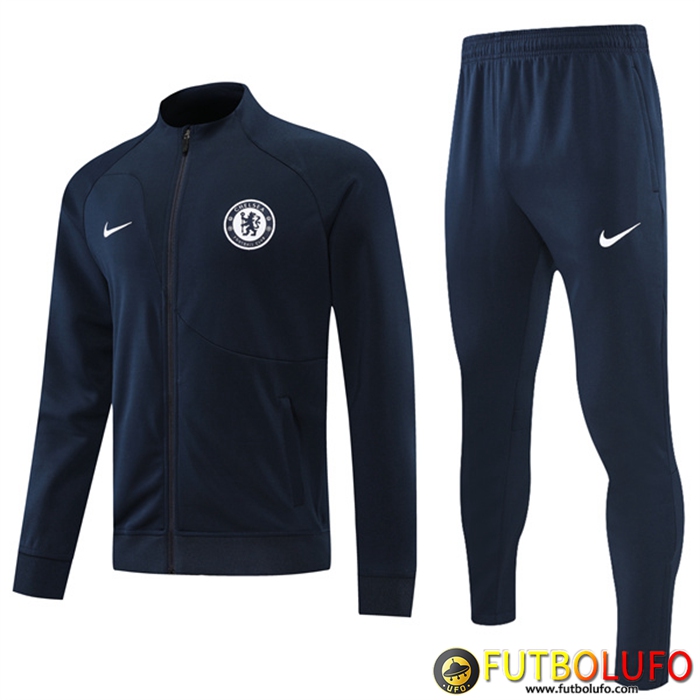 Chandal Equipos De Futbol - Chaqueta FC Chelsea Negro 2022/2023