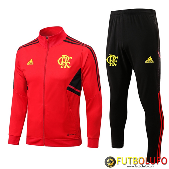 Chandal Equipos De Futbol - Chaqueta Flamenco Rojo 2022/2023