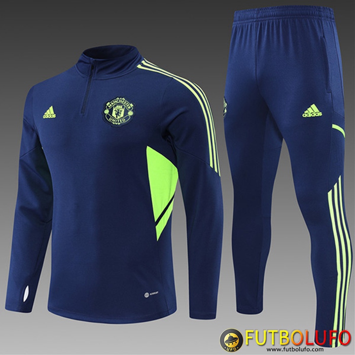 Chandal Equipos De Futbol Manchester United Ninos Azul marino 2022/2023