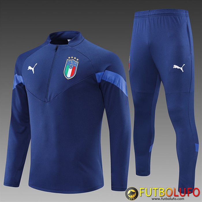 Chandal Equipos De Futbol Italia Ninos Azul marino 2022/2023