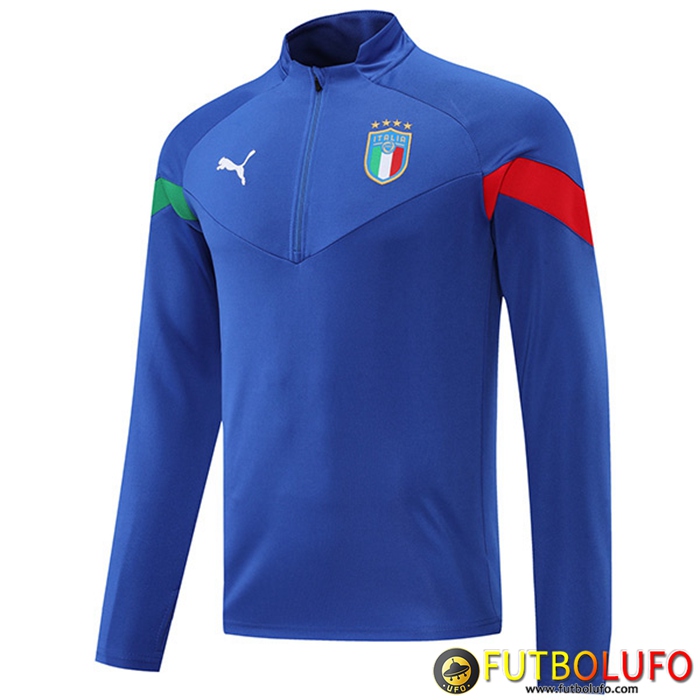 Sudadera De Entrenamiento Italia Azul 2022/2023