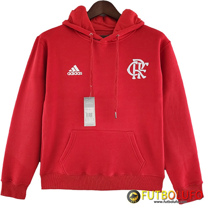 Sudadera De Entrenamiento Capucha Flamenco Rojo 2022/2023