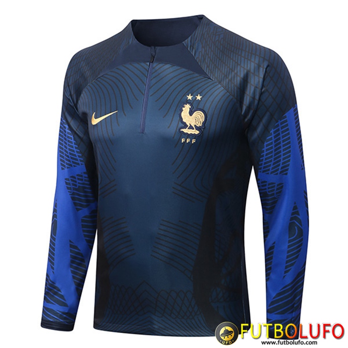 Sudadera De Entrenamiento Francia Pattern Azul marino 2022/2023