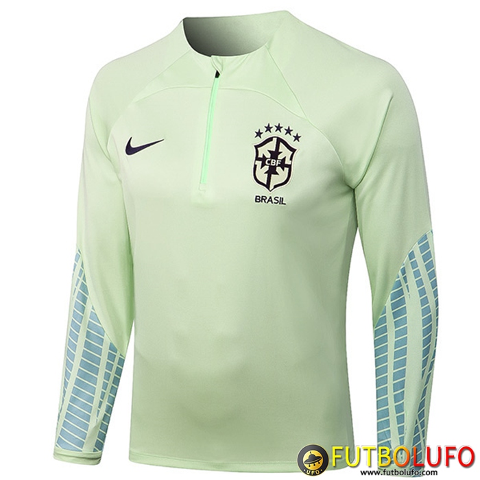 Sudadera De Entrenamiento Brasil Verde 2022/2023