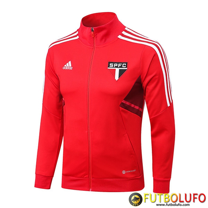 Chaquetas Futbol Sao Paulo FC Rojo 2022/2023