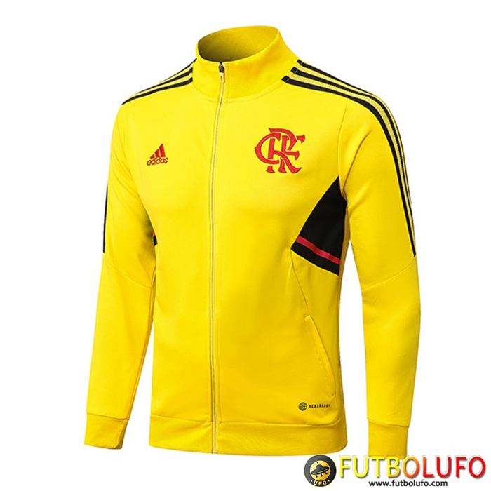 Chaquetas Futbol Flamenco Amarillo 2022/2023