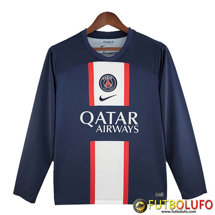 Nueva Camisetas De Futbol PSG Manga Larga Primera 2022/2023