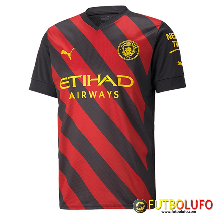 Nueva Camisetas De Futbol Manchester City Segunda 2022/2023