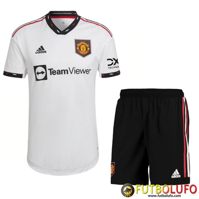 Camisetas De Futbol Manchester United Segunda + Cortos 2022/2023