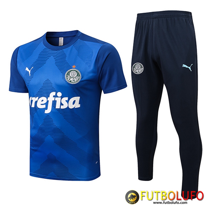 Camiseta Entrenamiento + Pantalones Palmeiras Azul 2022/2023