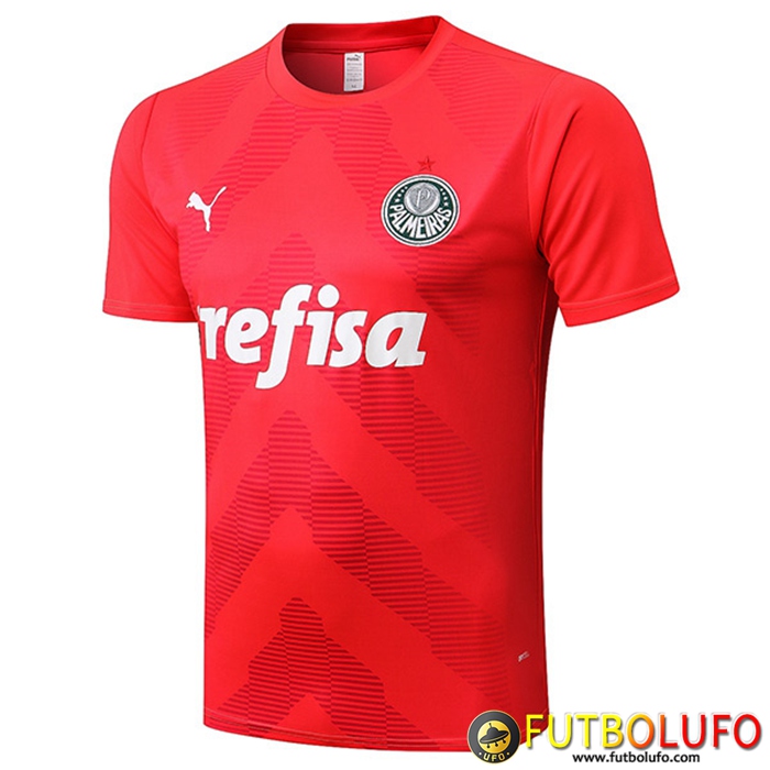 Camiseta Entrenamiento Palmeiras Rojo 2022/2023