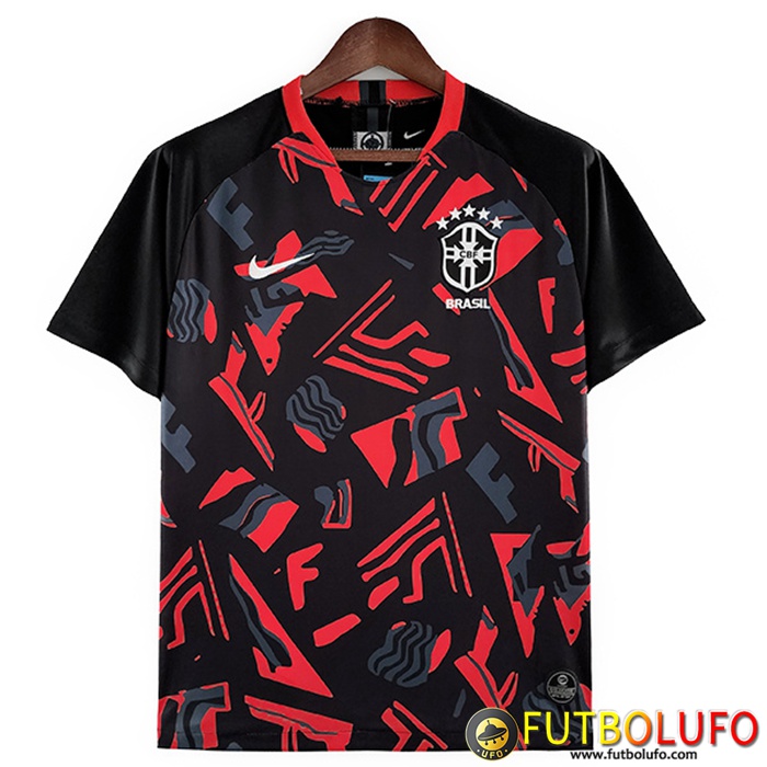 Camiseta Entrenamiento Brasil Rojo/Negro 2022/2023