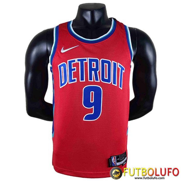 Camisetas Detroit Pistons (GRANT #9) Rojo