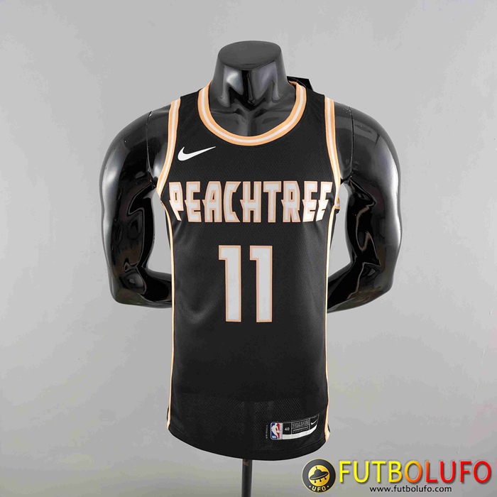 Camisetas Atlanta Hawks (YOUNG #11) Negro Limited