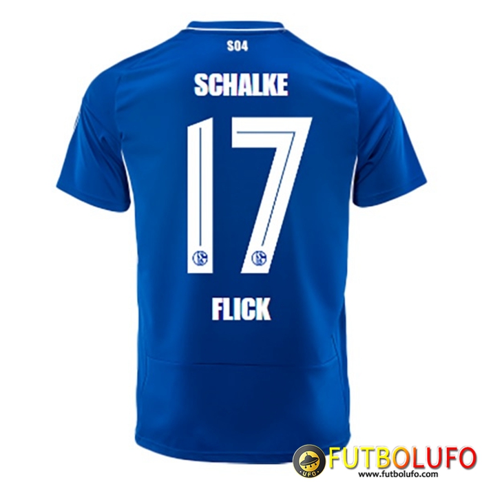 Camisetas De Futbol Schalke 04 (FLICK #17) 2022/23 Primera