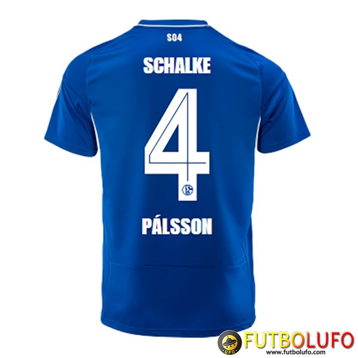 Camisetas De Futbol Schalke 04 (PÁLSSON #4) 2022/23 Primera