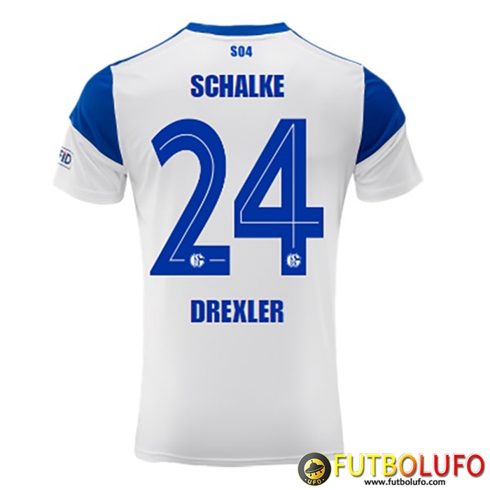 Camisetas De Futbol Schalke 04 (DREXLER #24) 2022/23 Segunda