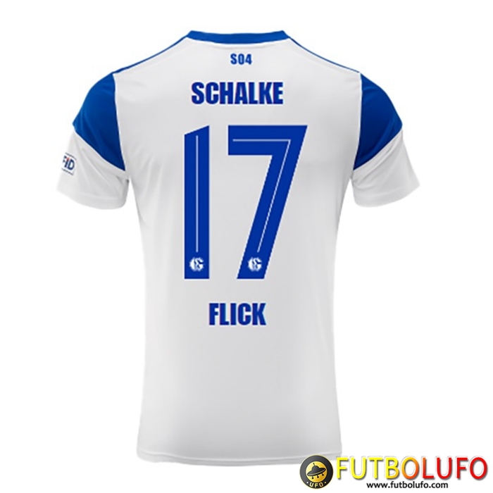Camisetas De Futbol Schalke 04 (FLICK #17) 2022/23 Segunda