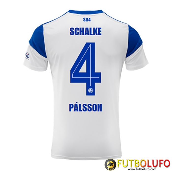 Camisetas De Futbol Schalke 04 (PÁLSSON #4) 2022/23 Segunda