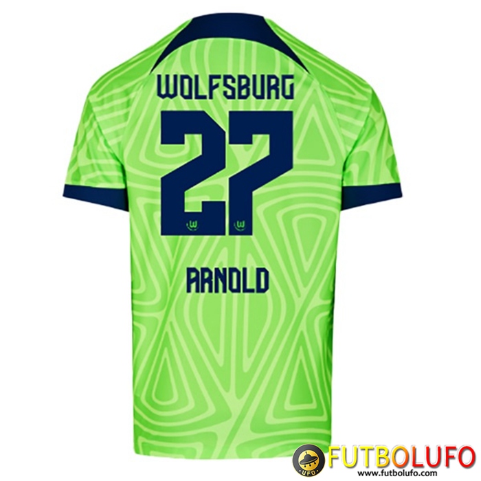 Camisetas De Futbol Vfl Wolfsburg (ARNOLD #27) 2022/23 Primera