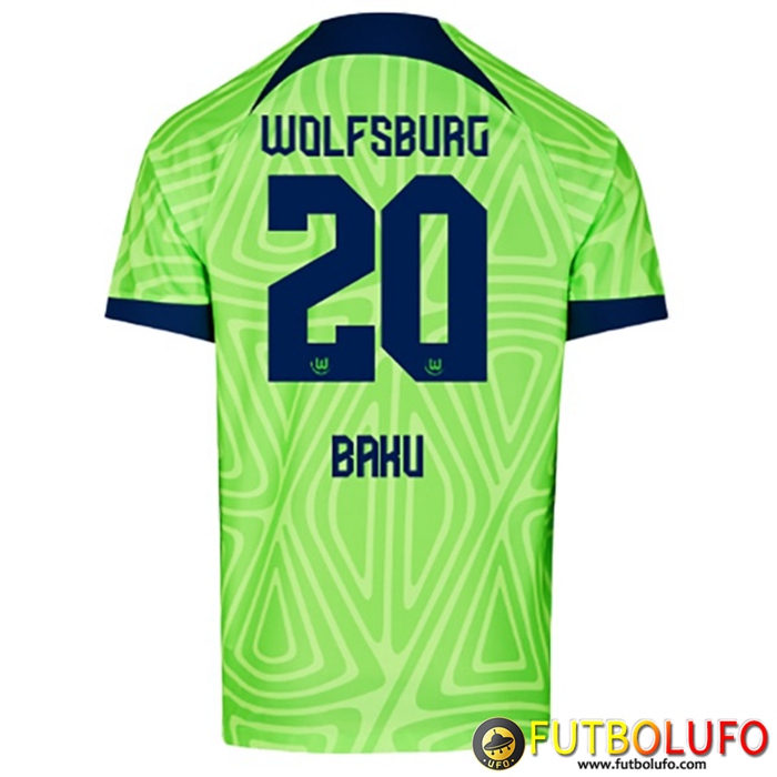 Camisetas De Futbol Vfl Wolfsburg (BRHU #20) 2022/23 Primera