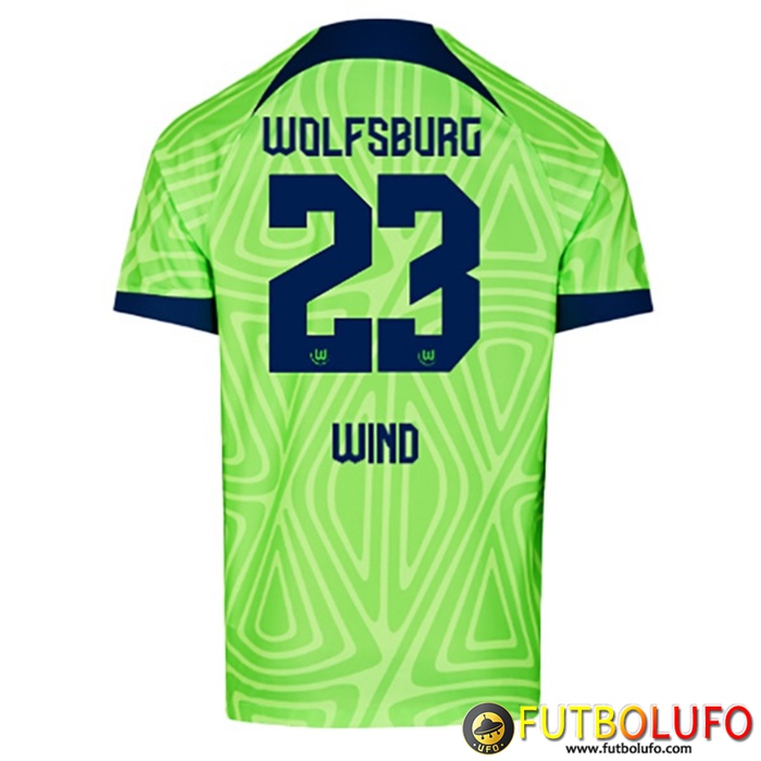 Camisetas De Futbol Vfl Wolfsburg (WIND #23) 2022/23 Primera
