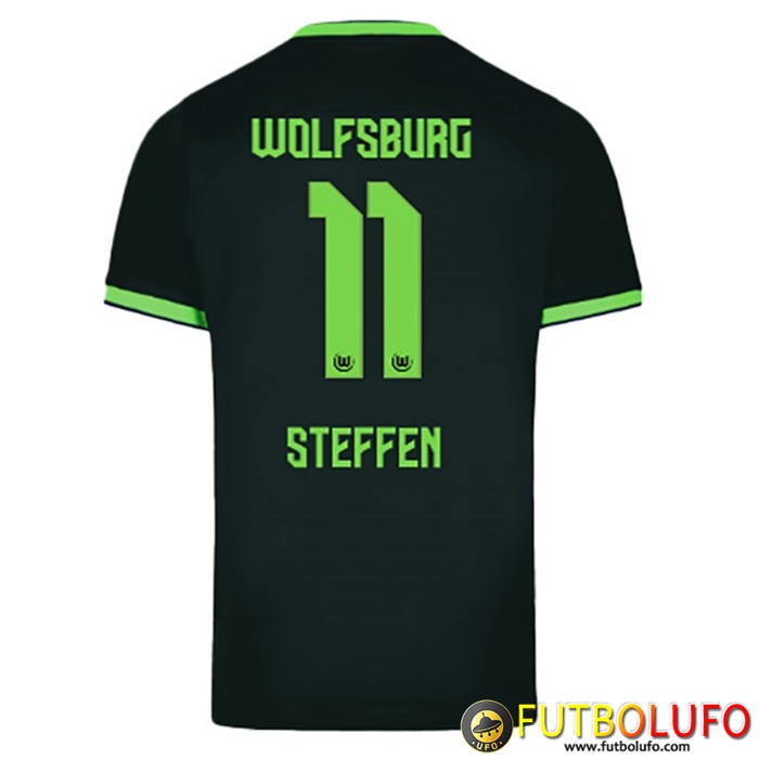 Camisetas De Futbol Vfl Wolfsburg (STEFFEN #11) 2022/23 Segunda
