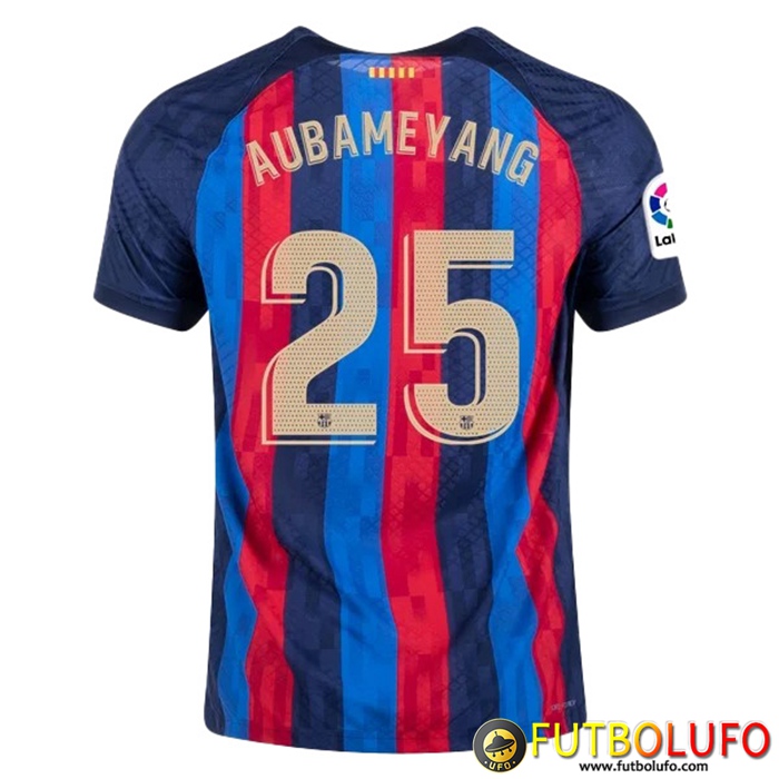 Camisetas De Futbol FC Barcelona (AUBAMEYANG #25) 2022/23 Primera