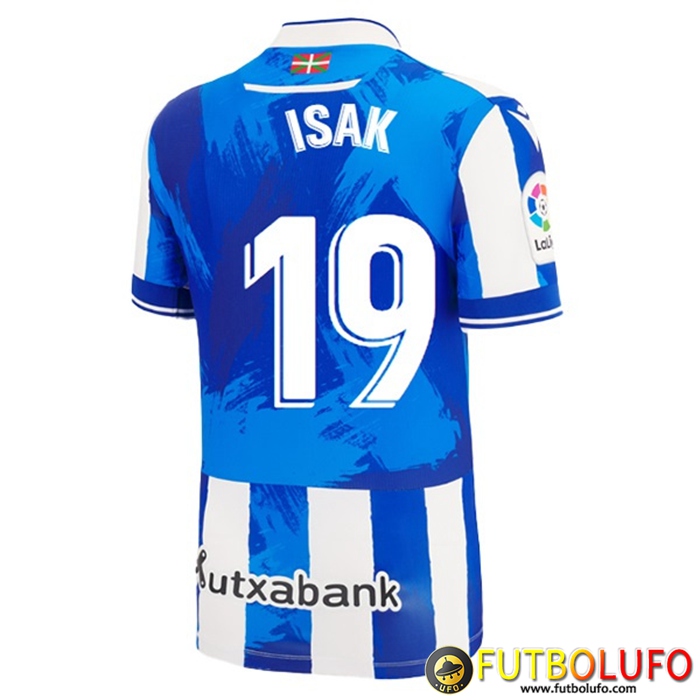 Camisetas De Futbol Real Sociedad (ISAK #19) 2022/23 Primera