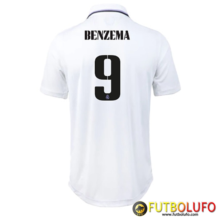 Camisetas De Futbol Real Madrid (BENZEMA #9) 2022/23 Primera