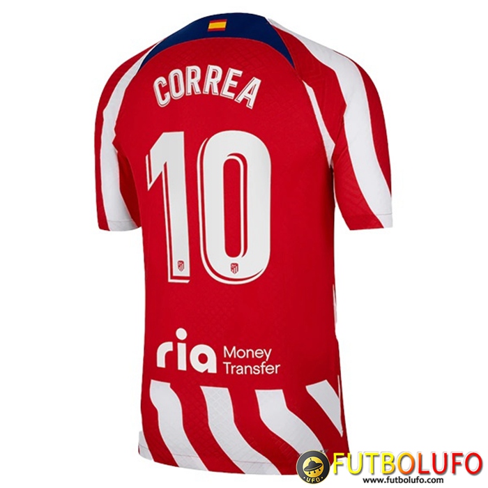 Camisetas De Futbol Atletico Madrid (CORREA #10) 2022/23 Primera