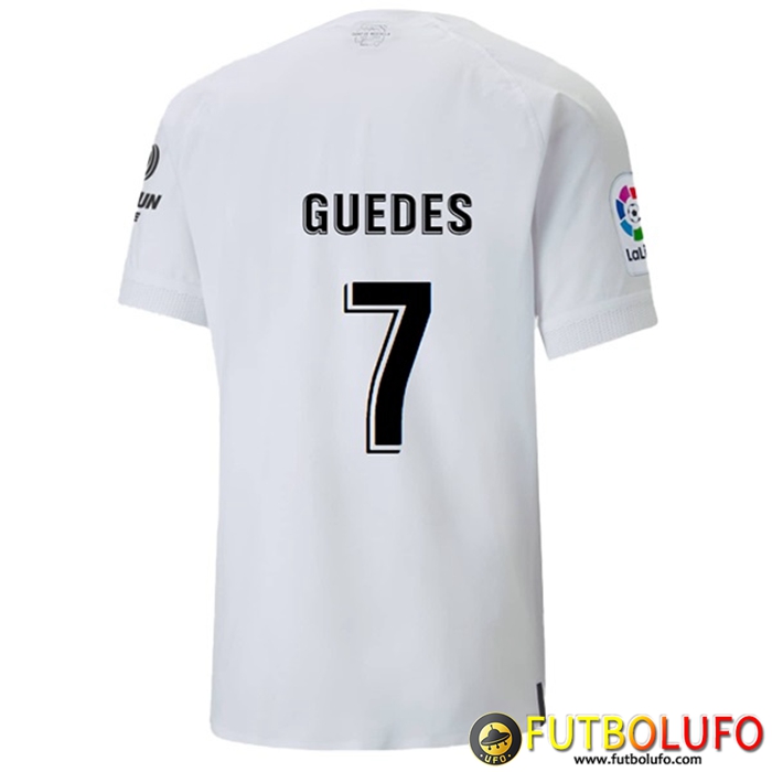 Camisetas De Futbol Valencia (GUEDES #7) 2022/23 Primera
