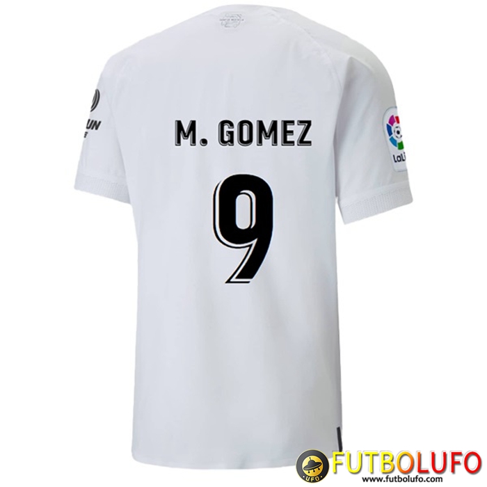 Camisetas De Futbol Valencia (M. GÓMEZ #9) 2022/23 Primera