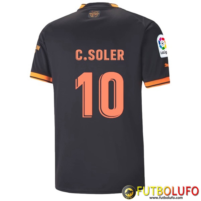 Camisetas De Futbol Valencia (C.SOLER #10) 2022/23 Segunda