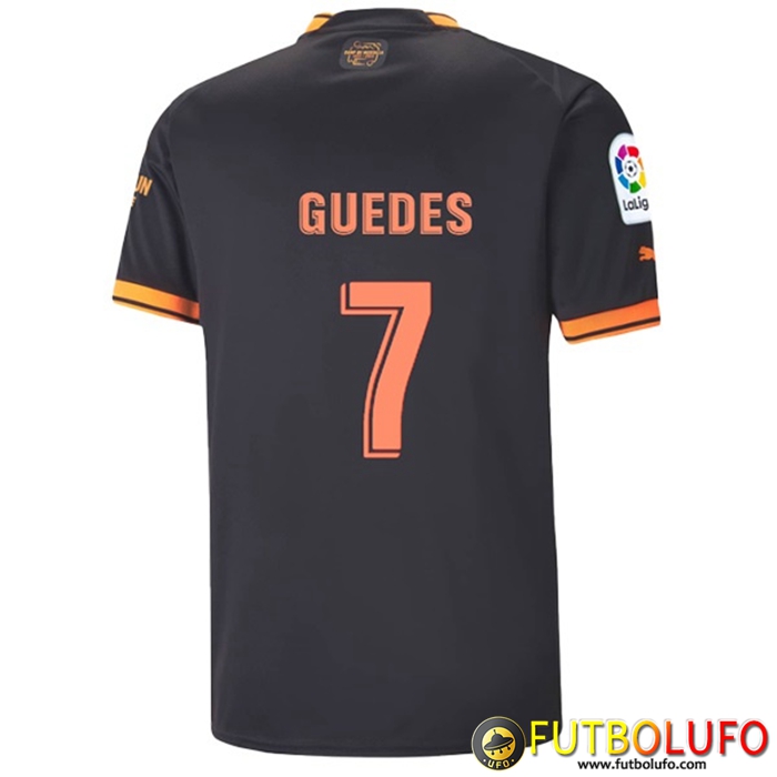 Camisetas De Futbol Valencia (GUEDES #7) 2022/23 Segunda