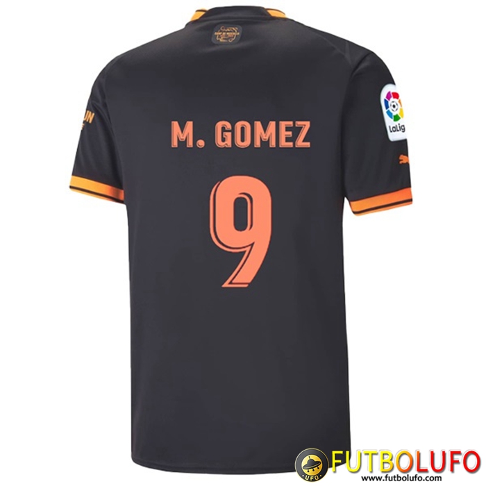 Camisetas De Futbol Valencia (M. GÓMEZ #9) 2022/23 Segunda